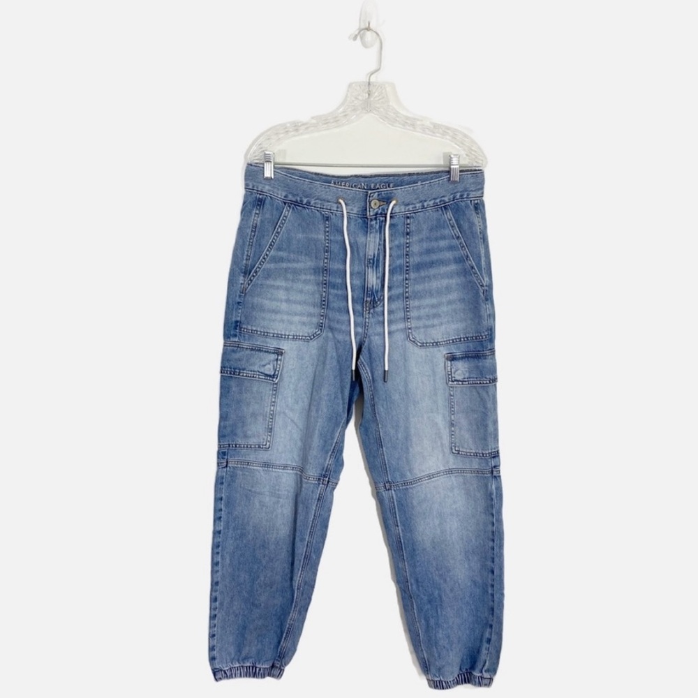 American Eagle 12 Cargo Carpenter Jeans Boyfriend Joggers